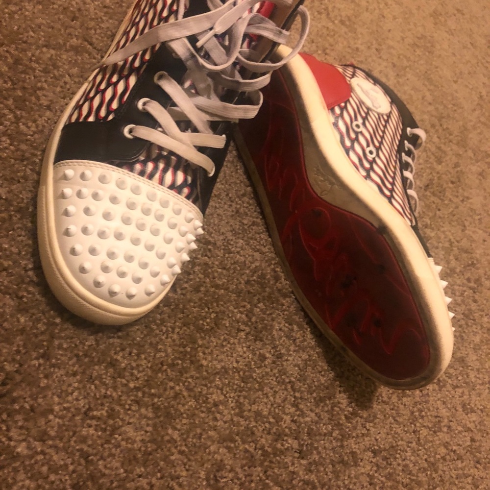 christian louboutin  (red bottoms)